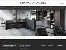 Tablet Screenshot of city-kuechen.de